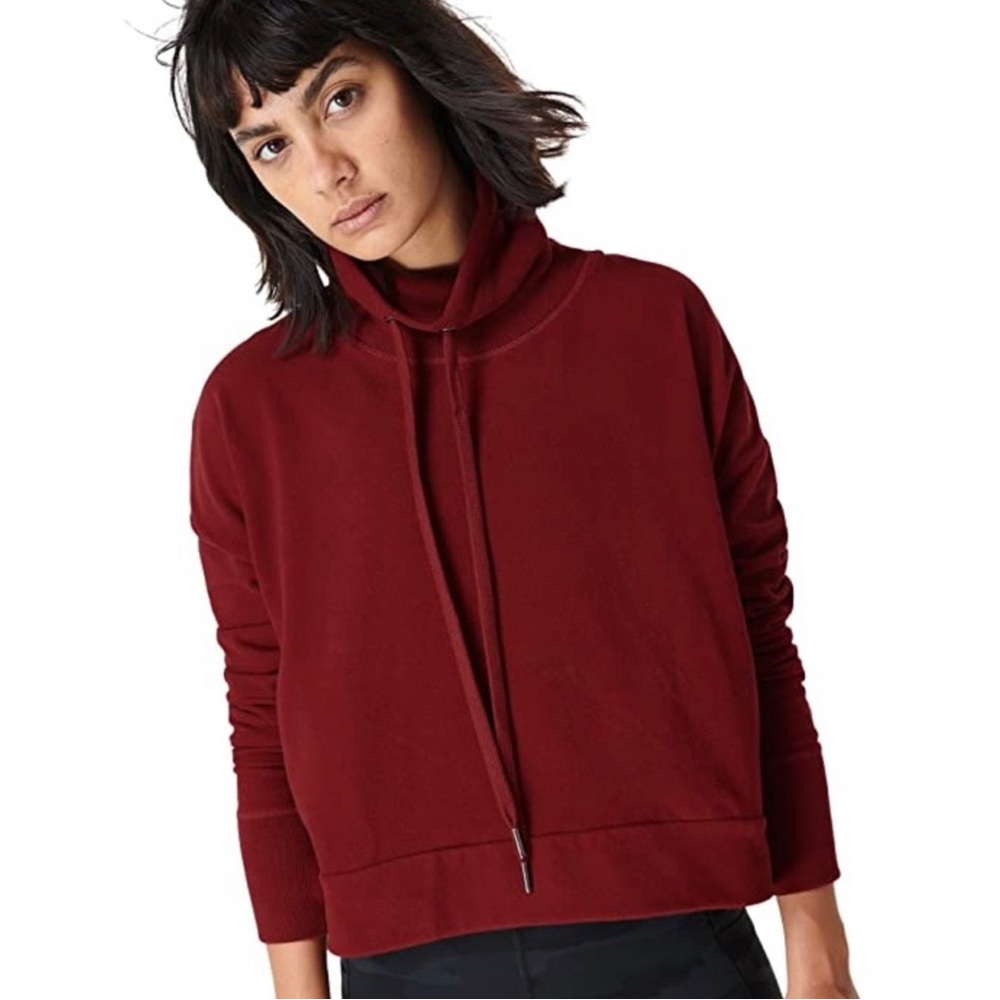 Sweaty Betty Harmonise Luxe Sweatshirt Size Medium NWT